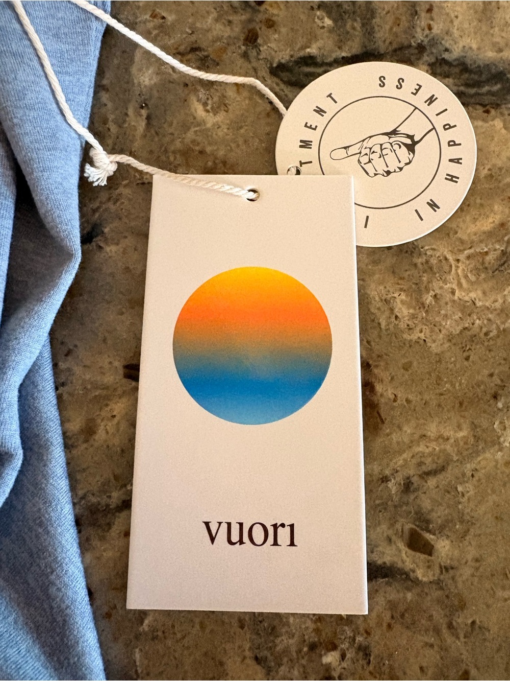 NWT Vuori Halo Long Sleeve Wrap Top, size XL - Picture 5 of 9